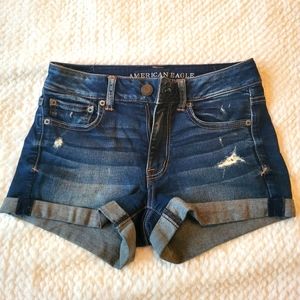 American Eagle Jeans Short Super Stretch  Size 4